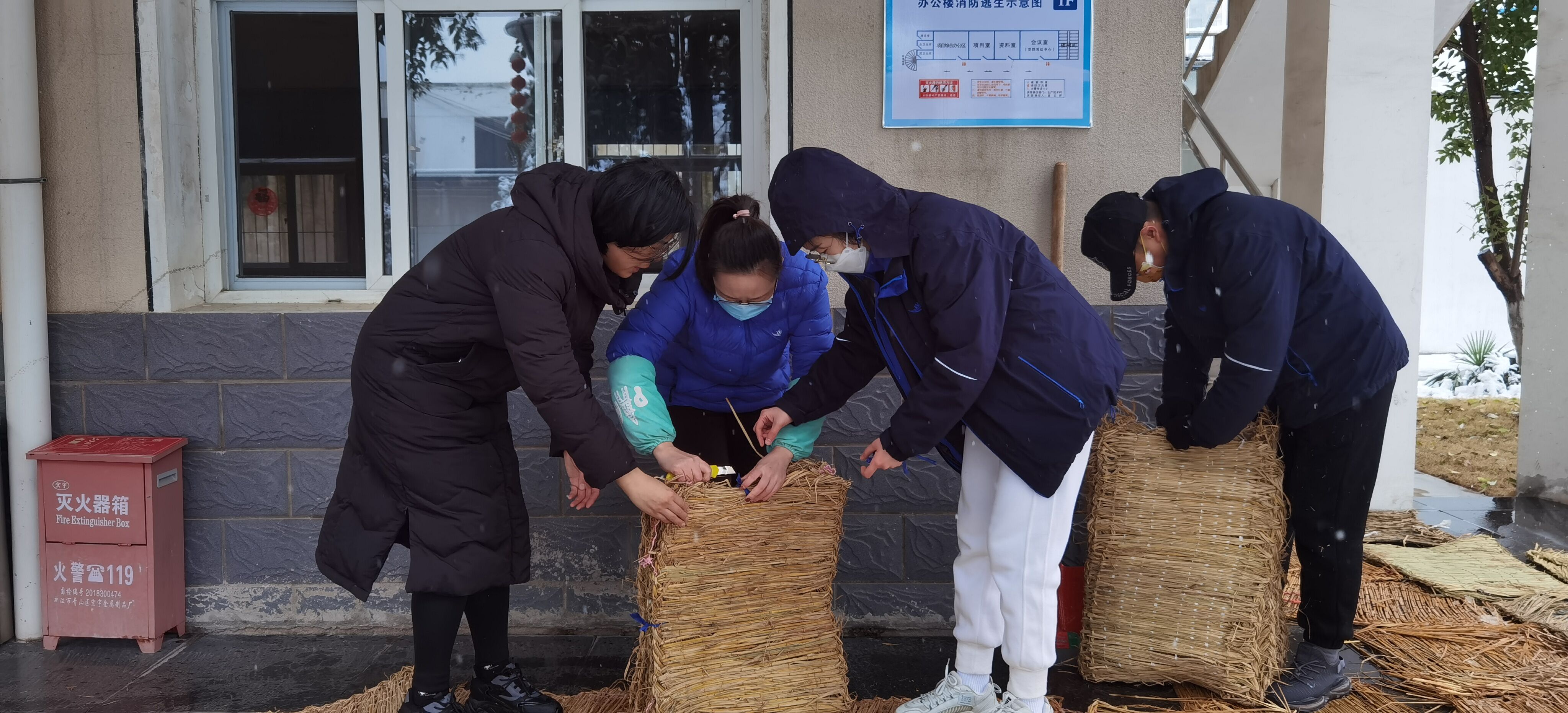 融雪除冰保畅通 比雪景更美的是武水工程人