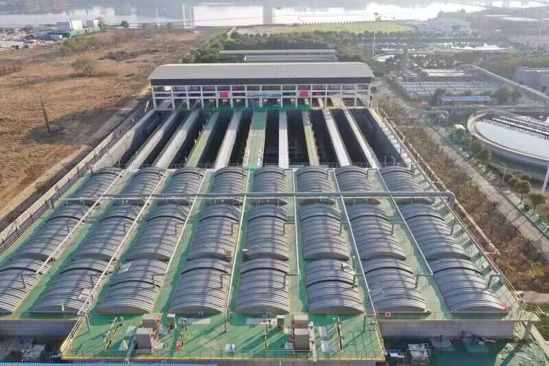 圆满收官——龙王嘴污水处理厂改扩建（四期）项目提前通水